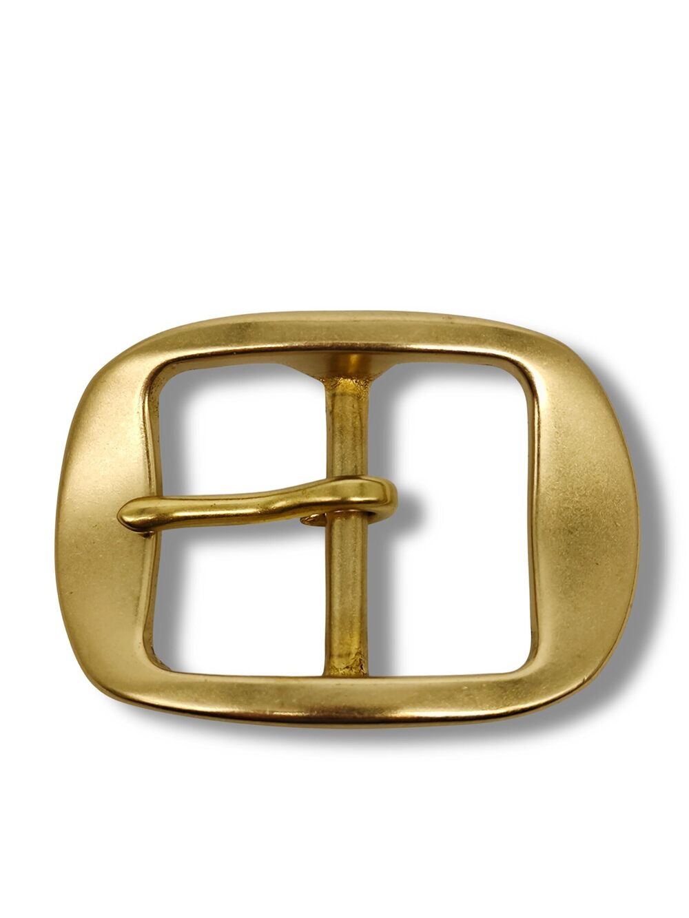 9308 Heavy Duty Solid Brass Belt Buckle, Square Design 1.5"40mm